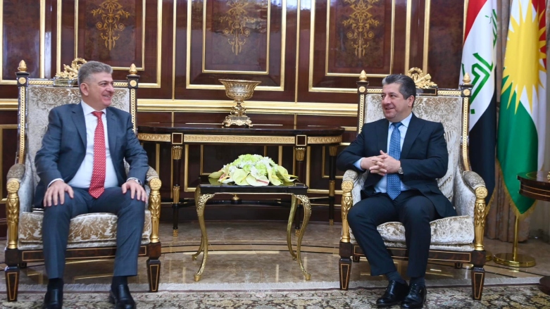 مەسرور بارزانی پێشوازی لە شاندێکی دەستەی راگەیاندن و پەیوەندییەکانی عێراقی دەکات